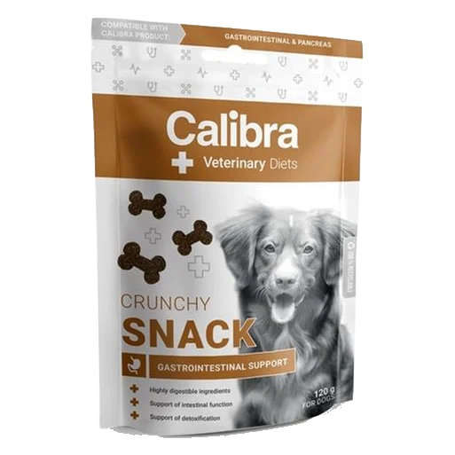 Pamlsok Calibra VD Crunchy Dog Gastrointestinal 6 x 120 g