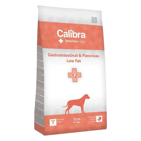 Calibra Vet Diet Dog Gastrointestinal & Pancreas Low Fat 12 kg