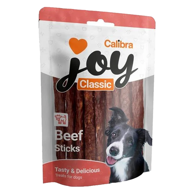 Pamlsok CALIBRA Joy DOG Classic Beef Sticks 80 g
