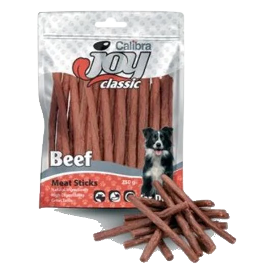 Pamlsok CALIBRA Joy DOG Classic Beef Sticks NEW 250g