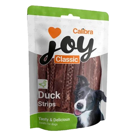 Pamlsok Calibra Joy Dog Classic Duck Strips NEW 250 g