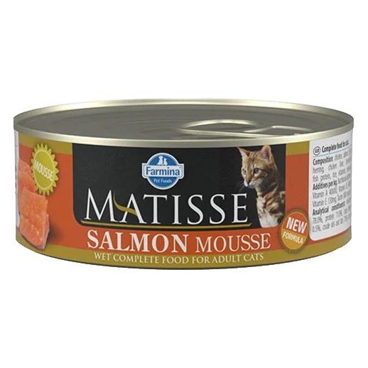 Farmina MO P MATISSE cat salmon mousse (pena), konzerva 85 g
