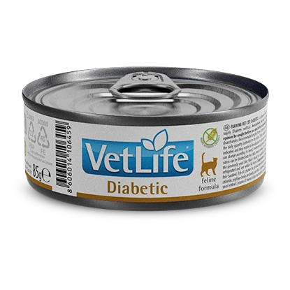 Farmina Vet Life cat diabetic konzerva 85 g