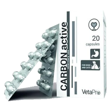 VetaPro CarbonActive 20 cps.
