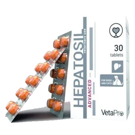 VetaPro Hepatosil Advanced 30 tbl.