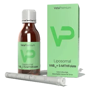 VetaPro Liposomal VitB12+5-MTHF sirup 120 ml
