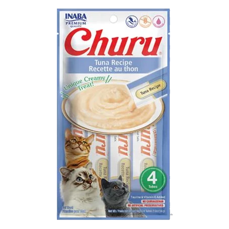 Pamlsok Inaba Churu Pyré cat Tuniak 4 tuby 56 g