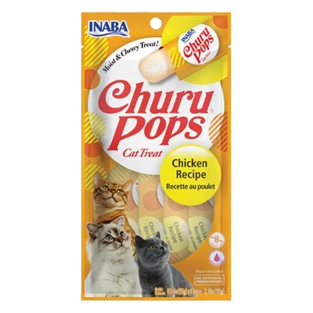 Pamlsok Inaba Churu Pops cat Kura 4 tuby 60 g