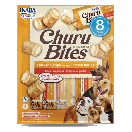 Pamlsok Inaba Churu Bites dog Kura 8 túb 96 g