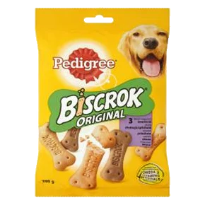 Pamlsok Mars PEDIGREE dog Biscrok s hovädzím & kuracím mäsom a jahňacou príchuťou 200 g