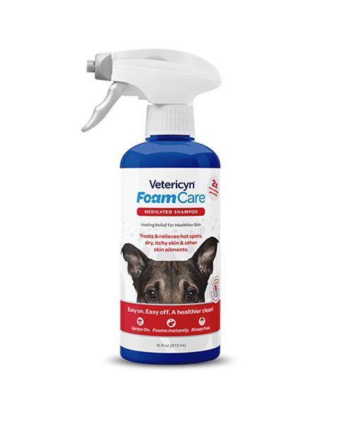 Šampón Vetericyn FoamCare Pet Medicated 473 ml