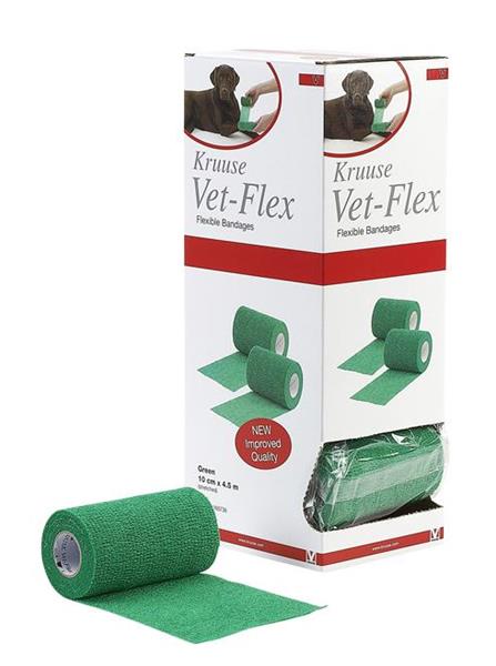 Bandáž KRUUSE Vet-Flex 7,5 cm x 4,5, 10 ks