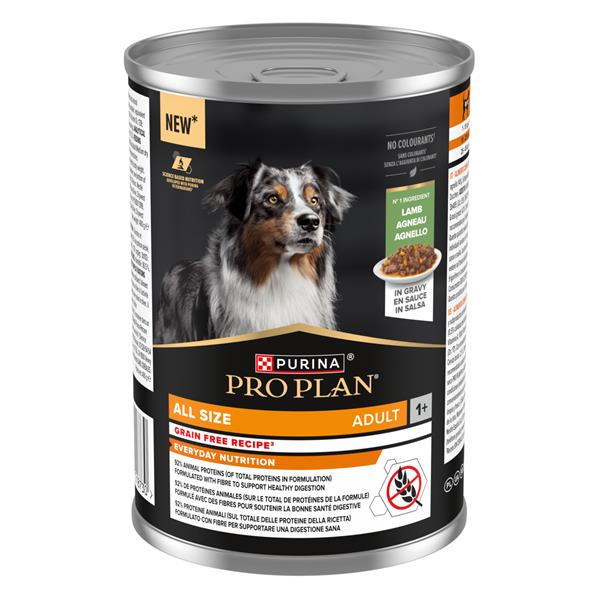 ProPlan MO Dog Adult GF s jahňacím v šťave konzerva 400 g