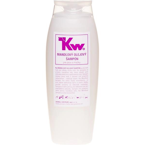 KW Mandľový olejový šampón pre psy a mačky 250 ml