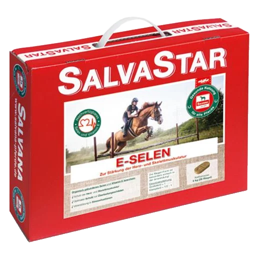 SALVASTAR E-SELEN pre kone 5 kg (brikety)