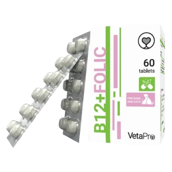 VetaPro B12 + Folic 60 tbl.