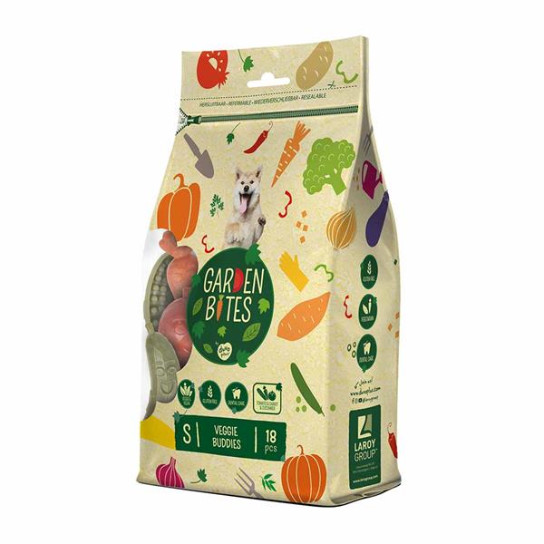 Pamlsok DUVO+ Garden Bites veggie buddies S 6 cm - 18 ks multicolour 270 g