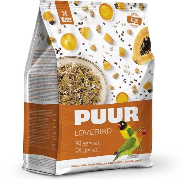 PUUR Lovebirds - gurmánska zmes pre agapornisy 2,25 kg