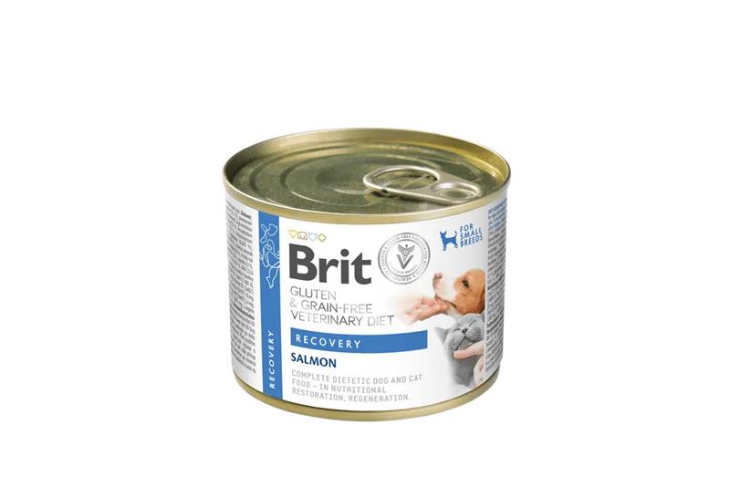 Brit GF Veterinary Diets Dog + Cat Can Recovery 200 g konzerva