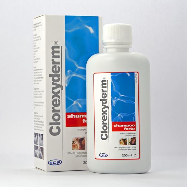 Šampón Clorexyderm forte 200 ml