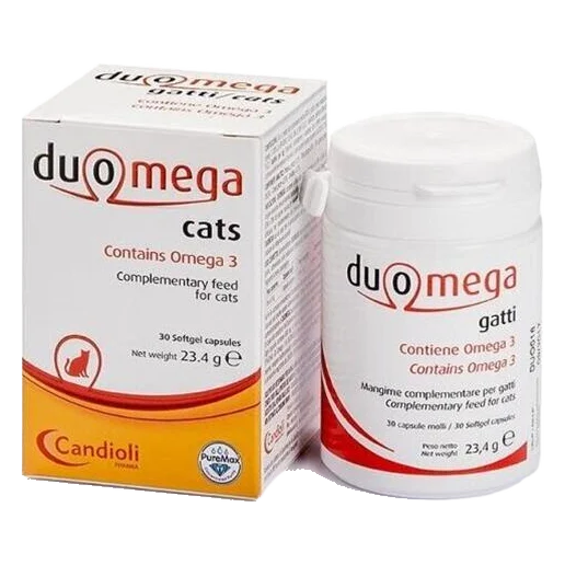 Duomega Gatti 500 mg pre mačky 30 cps.