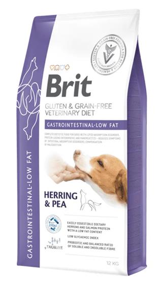 Brit GF Veterinary Diets Dog Gastrointestinal-Low fat 12 kg