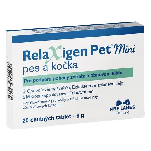 Relaxigen Pet Mini Pes a mačka 20 tbl.