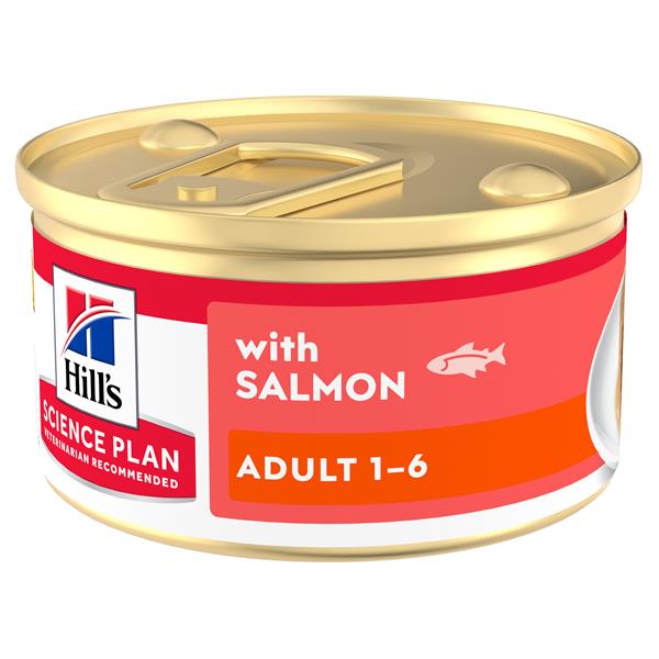 HILLS SP Fe Adult Pena Losos Konzervy 12 x 85 g
