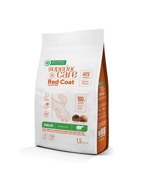 Natures P Superior care red dog GF adult lamb small breed 1,5 kg