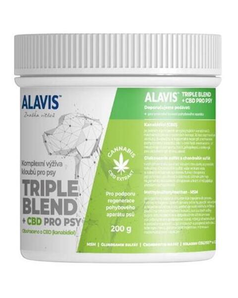 ALAVIS Triple Blend + CBD pre psy plv. 200 g