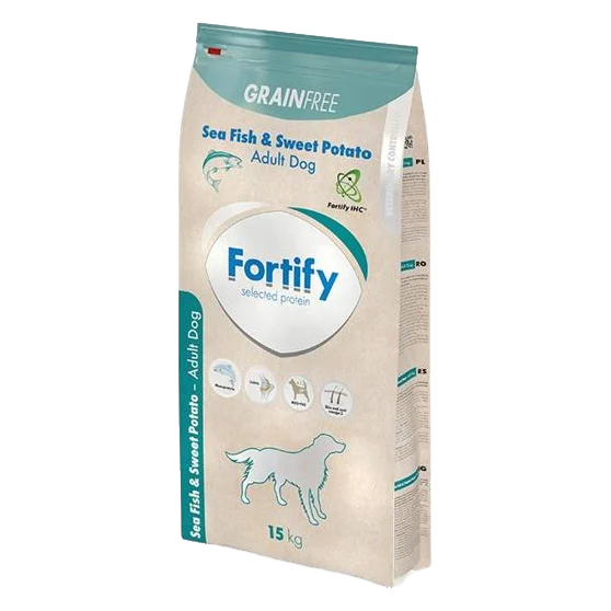 FORTIFY Dog Sea Fish & Sweet Potato 15 kg