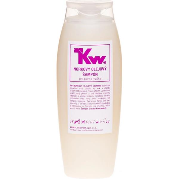 KW Norkový olejový šampón pre psy a mačky 250 ml