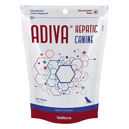 VetNova ADIVA Hepatic Canine 30 tbl.