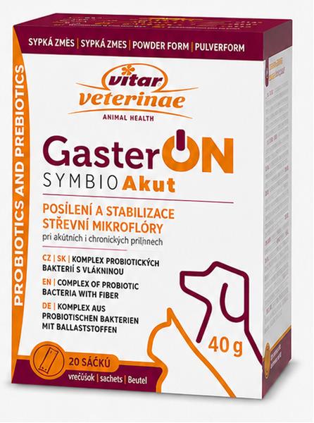 VITAR Veterinae GasterON SYMBIO Akut, 2 g x 20 vrecúšok, 40 g
