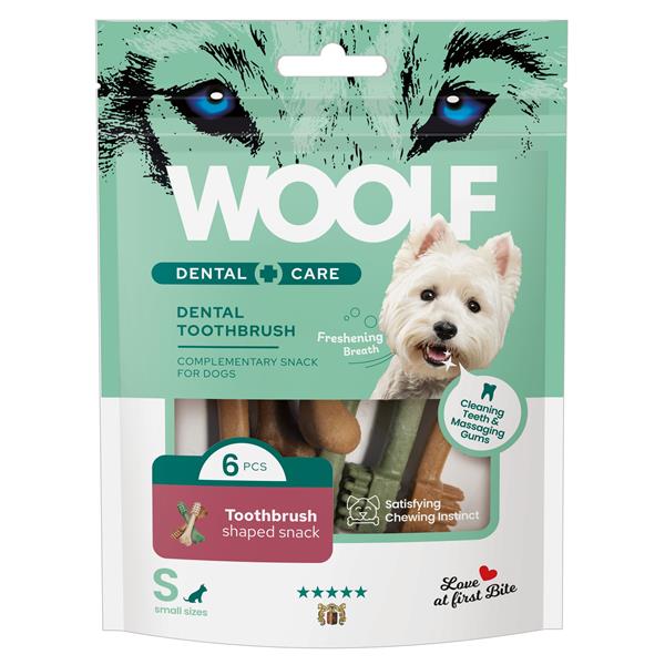 Pamlsok Woolf Dental Care ToothBrush S 90 g