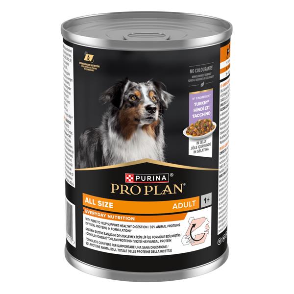 ProPlan MO Dog Adult GF s morčacím v želé konzerva 400 g
