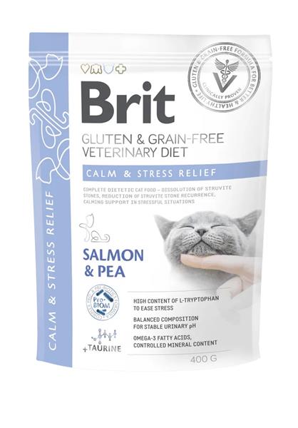 Brit GF Veterinary Diets Cat Calm & Stress Relief 400 g