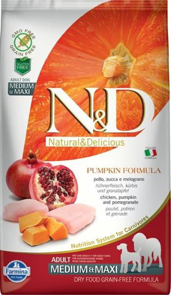 Farmina N&D dog PUMPKIN (GF) adult medium & maxi, chicken & pomegranate 2,5 kg