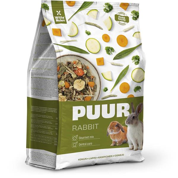 PUUR rabbit - gurmánske müsli pre králiky 600 g