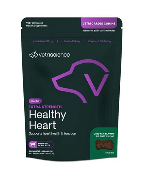 Vetri Science Vetri Cardio Canine žuvacie tbl. 60 tbl.
