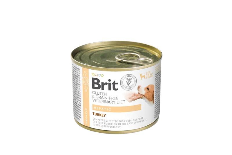 Brit GF Veterinary Diets Dog Can Hepatic 200 g konzerva