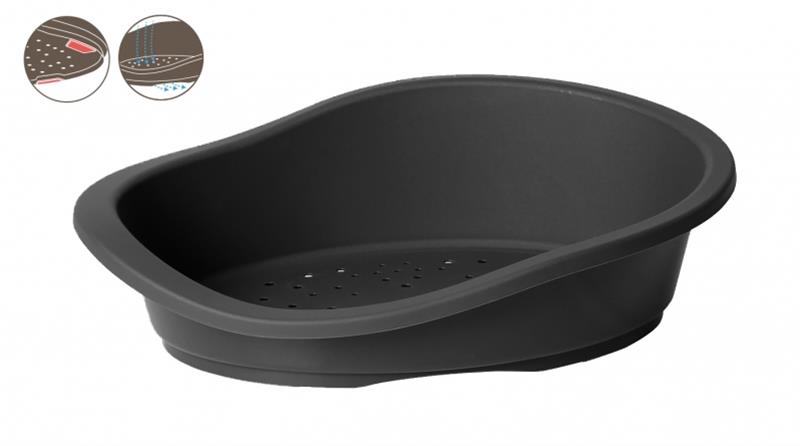 Pelech DUVO+ Sonny Classic plastový vanička šedý 50 x 35 x 16 cm