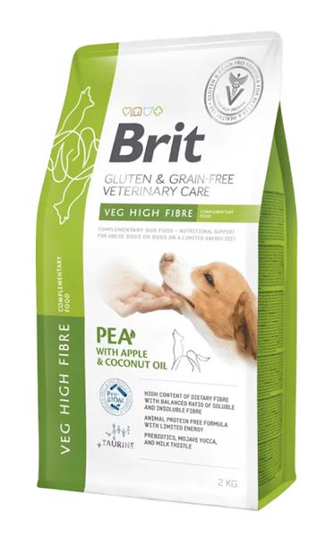 Brit GF Veterinary Diets Dog Veg High Fibre 2 kg