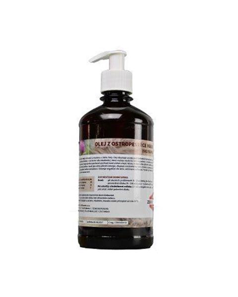 Olej z pestreca mariánskeho ZEUS 500 ml