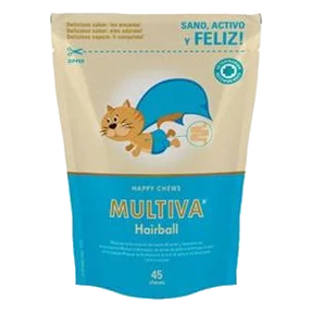 VetNova MULTIVA Hairball 45 chews tbl.