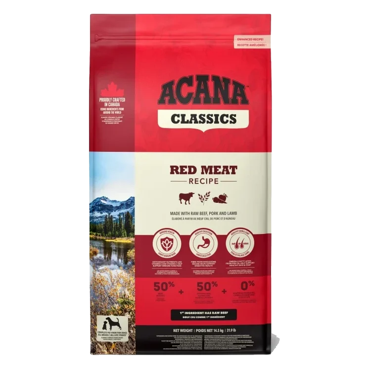 ACANA Recipe Red Meat 14,5 kg