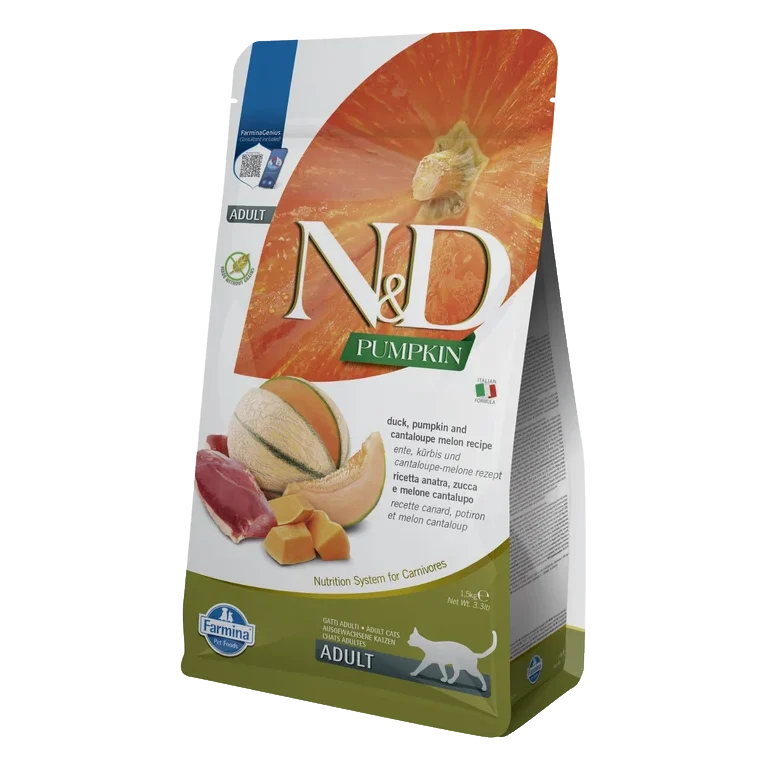 Farmina N&D cat PUMPKIN (GF) adult, duck & cantaloupe melon 1,5 kg