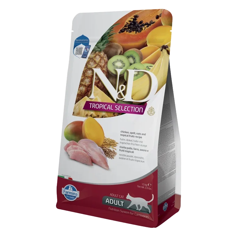 Farmina N&D cat TROPICAL SELECTION (AG) adult, chicken 1,5 kg