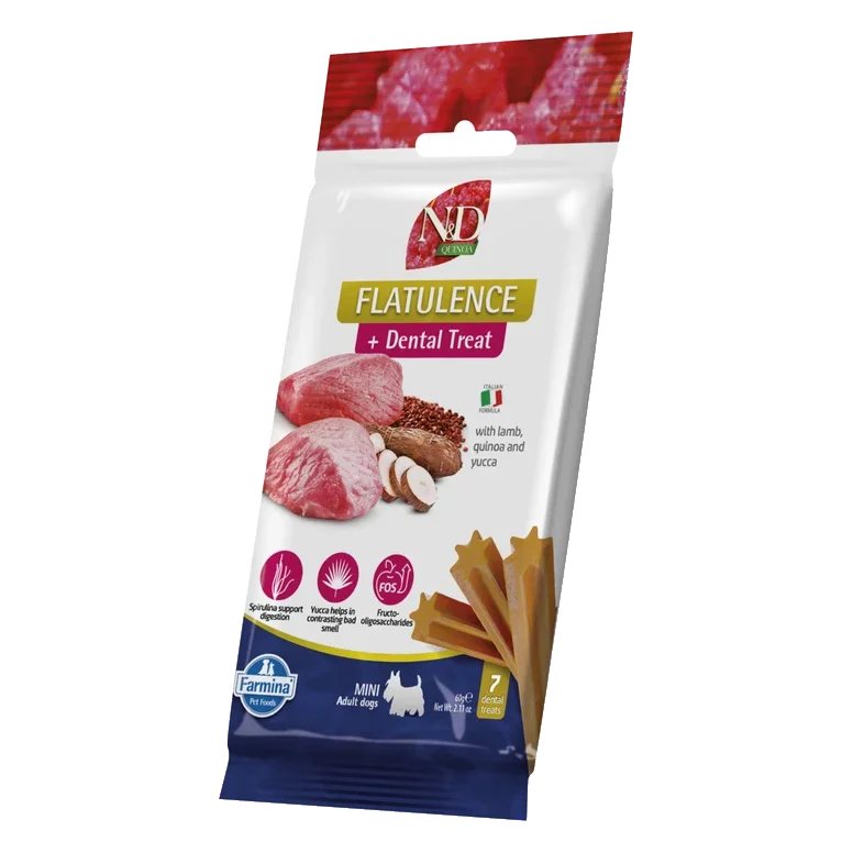 Pamlsok Farmina Quinoa Dog Flatulence Adult Mini 60g