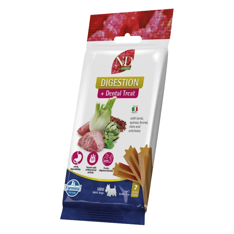 Pamlsok Farmina Quinoa Dog Digestion Adult Mini 60g